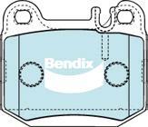 Bendix-AU DB1461 EURO+ - Гальмівні колодки, дискові гальма autozip.com.ua