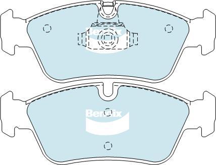 Bendix-AU DB1414 ULT - Гальмівні колодки, дискові гальма autozip.com.ua