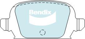 Bendix-AU DB1472 EURO+ - Гальмівні колодки, дискові гальма autozip.com.ua
