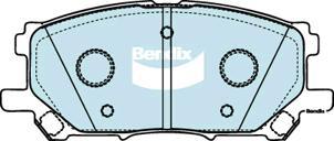 Bendix-AU DB1517 -4WD - Гальмівні колодки, дискові гальма autozip.com.ua