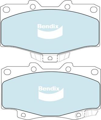 Bendix-AU DB1149 -4WD - Гальмівні колодки, дискові гальма autozip.com.ua
