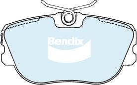 Bendix-AU DB1157 GCT - Гальмівні колодки, дискові гальма autozip.com.ua