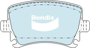 Bendix-AU DB1865 EURO+ - Гальмівні колодки, дискові гальма autozip.com.ua