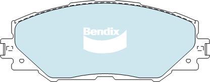 Bendix-AU DB1801 -4WD - Гальмівні колодки, дискові гальма autozip.com.ua