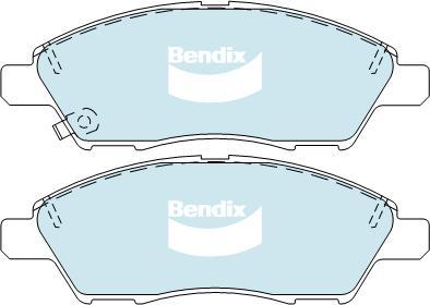 Bendix-AU DB1830 GCT - Гальмівні колодки, дискові гальма autozip.com.ua