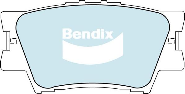 Bendix-AU DB1832 HD - Гальмівні колодки, дискові гальма autozip.com.ua