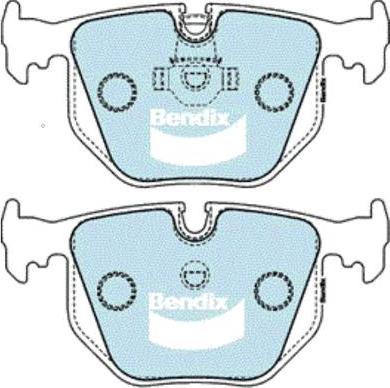 Bendix-AU DB1397 EURO+ - Гальмівні колодки, дискові гальма autozip.com.ua