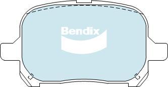Bendix-AU DB1345 HD - Гальмівні колодки, дискові гальма autozip.com.ua