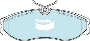 Bendix-AU DB1357 -4WD - Гальмівні колодки, дискові гальма autozip.com.ua