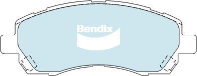 Bendix-AU DB1363 -4WD - Гальмівні колодки, дискові гальма autozip.com.ua