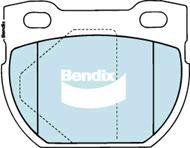 Bendix-AU DB1306 -4WD - Гальмівні колодки, дискові гальма autozip.com.ua