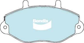 Bendix-AU DB1317 HD - Гальмівні колодки, дискові гальма autozip.com.ua