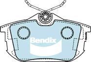 Bendix-AU DB1382 GCT - Гальмівні колодки, дискові гальма autozip.com.ua