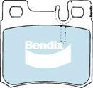 Bendix-AU DB1321 EURO+ - Гальмівні колодки, дискові гальма autozip.com.ua