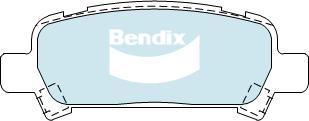Bendix-AU DB1379 -4WD - Гальмівні колодки, дискові гальма autozip.com.ua