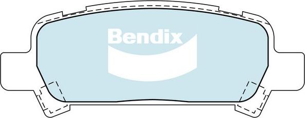 Bendix-AU DB1379 ULT - Гальмівні колодки, дискові гальма autozip.com.ua