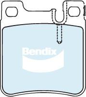 Bendix-AU DB1241 EURO+ - Гальмівні колодки, дискові гальма autozip.com.ua