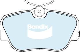 Bendix-AU DB1256 GCT - Гальмівні колодки, дискові гальма autozip.com.ua