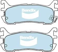 Bendix-AU DB1283 GCT - Гальмівні колодки, дискові гальма autozip.com.ua