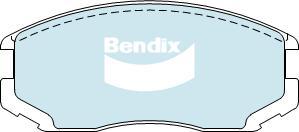 Bendix-AU DB1277 GCT - Гальмівні колодки, дискові гальма autozip.com.ua