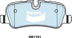 Bendix-AU DB1781 -4WD - Гальмівні колодки, дискові гальма autozip.com.ua