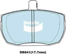 Bendix-AU DB841 -4WD - Гальмівні колодки, дискові гальма autozip.com.ua