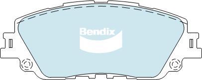 Bendix-AU DB2449 - Гальмівні колодки, дискові гальма autozip.com.ua