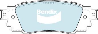 Bendix-AU DB2469 4WD - Гальмівні колодки, дискові гальма autozip.com.ua