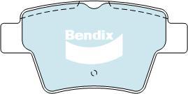 Bendix-AU DB2044 EURO+ - Гальмівні колодки, дискові гальма autozip.com.ua