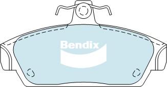 Bendix-AU DB2053 EURO+ - Гальмівні колодки, дискові гальма autozip.com.ua