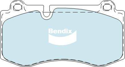 Bendix-AU DB2057 EURO+ - Гальмівні колодки, дискові гальма autozip.com.ua