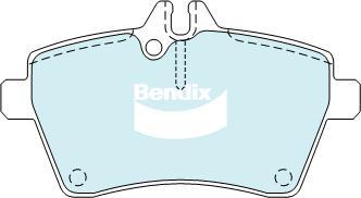 Bendix-AU DB2019 EURO+ - Гальмівні колодки, дискові гальма autozip.com.ua