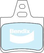 Bendix-AU DB2013 HD - Гальмівні колодки, дискові гальма autozip.com.ua