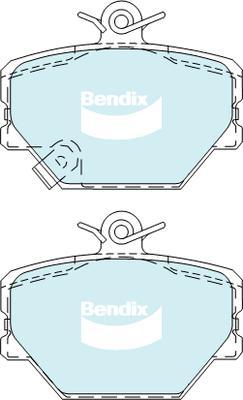 Bendix-AU DB2030 EURO+ - Гальмівні колодки, дискові гальма autozip.com.ua