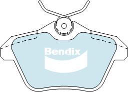 Bendix-AU DB2038 EURO+ - Гальмівні колодки, дискові гальма autozip.com.ua