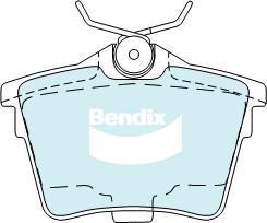 Bendix-AU DB2033 EURO+ - Гальмівні колодки, дискові гальма autozip.com.ua