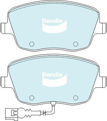 Bendix-AU DB2032 EURO+ - Гальмівні колодки, дискові гальма autozip.com.ua