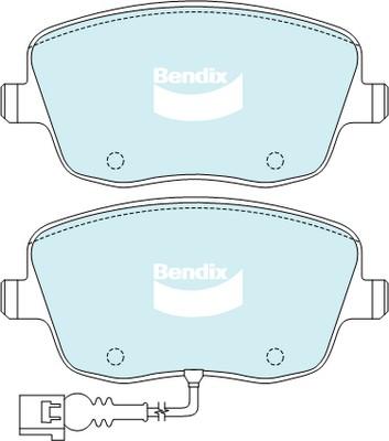 Bendix-AU DB2032 HD - Гальмівні колодки, дискові гальма autozip.com.ua