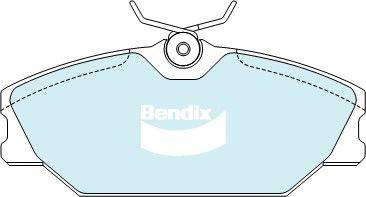 Bendix-AU DB2029 HD - Гальмівні колодки, дискові гальма autozip.com.ua