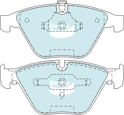 Bendix-AU DB2187 EURO+ - Гальмівні колодки, дискові гальма autozip.com.ua