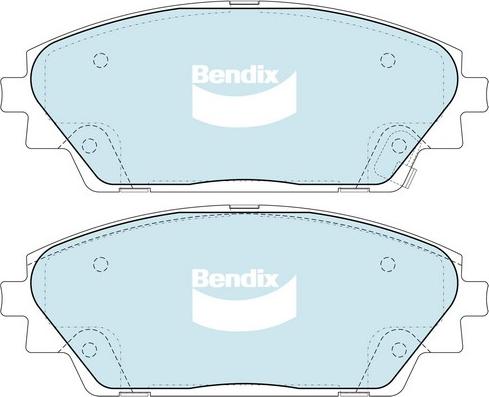 Bendix-AU DB2330-GCT - Гальмівні колодки, дискові гальма autozip.com.ua