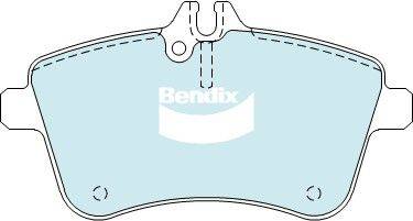 Bendix-AU DB2233 HD - Гальмівні колодки, дискові гальма autozip.com.ua