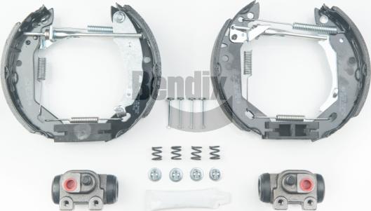 BENDIX Braking BXK4022 - Комплект гальм, барабанний механізм autozip.com.ua