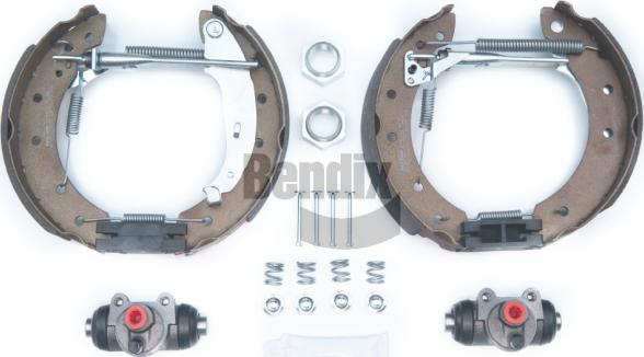 BENDIX Braking BXK4074 - Комплект гальм, барабанний механізм autozip.com.ua