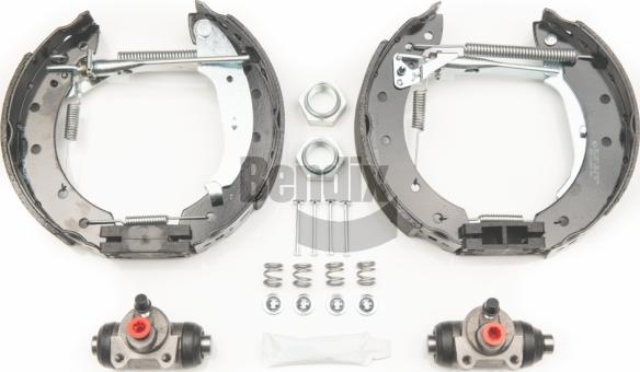 BENDIX Braking BXK5074 - Комплект гальм, барабанний механізм autozip.com.ua
