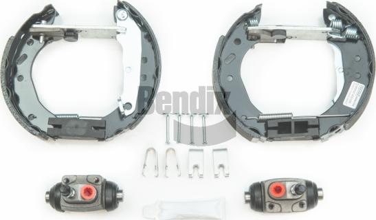 BENDIX Braking BXK1047 - Комплект гальм, барабанний механізм autozip.com.ua