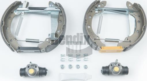 BENDIX Braking BXK1009 - Комплект гальм, барабанний механізм autozip.com.ua