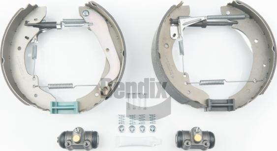 BENDIX Braking BXK1006 - Комплект гальм, барабанний механізм autozip.com.ua