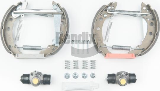 BENDIX Braking BXK1008 - Комплект гальм, барабанний механізм autozip.com.ua