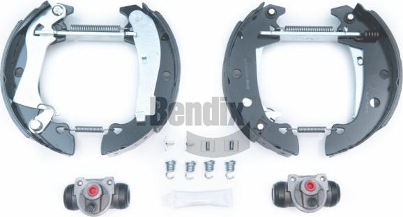 BENDIX Braking BXK1017 - Комплект гальм, барабанний механізм autozip.com.ua